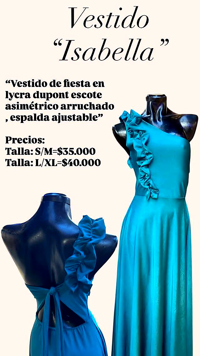 Vestido Isabella arruchado
