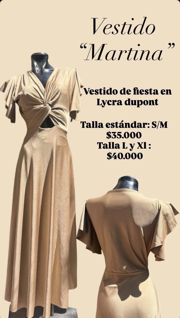Vestido Martina Lycra Dupont